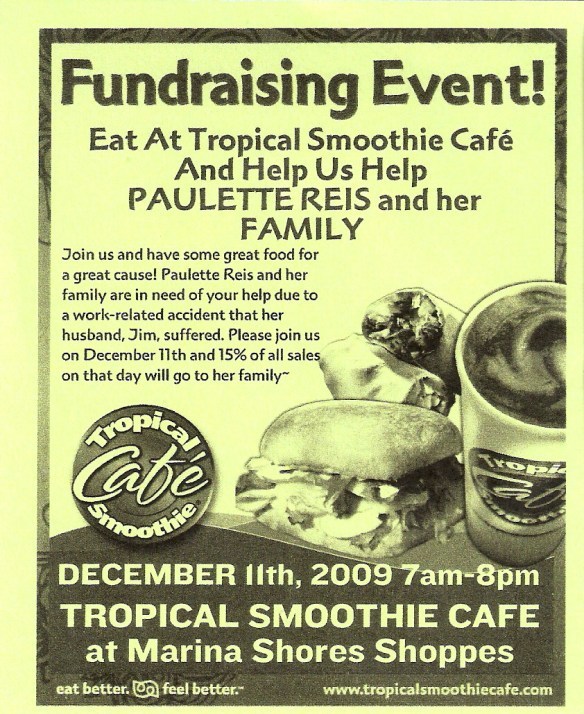 Fundraising Event for Jim Reis